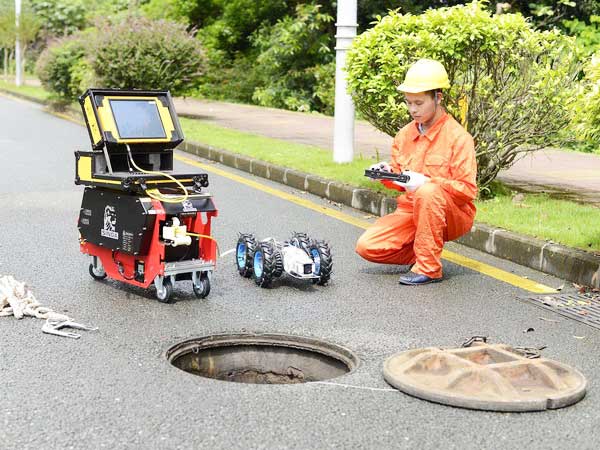 永兴管道机器人检测